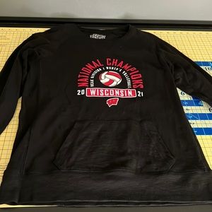 UW Badger Volleyball National Champs Long sleeve shirt